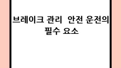 대전 동구 산내동 중고차 매입 후 완벽 관리 가이드